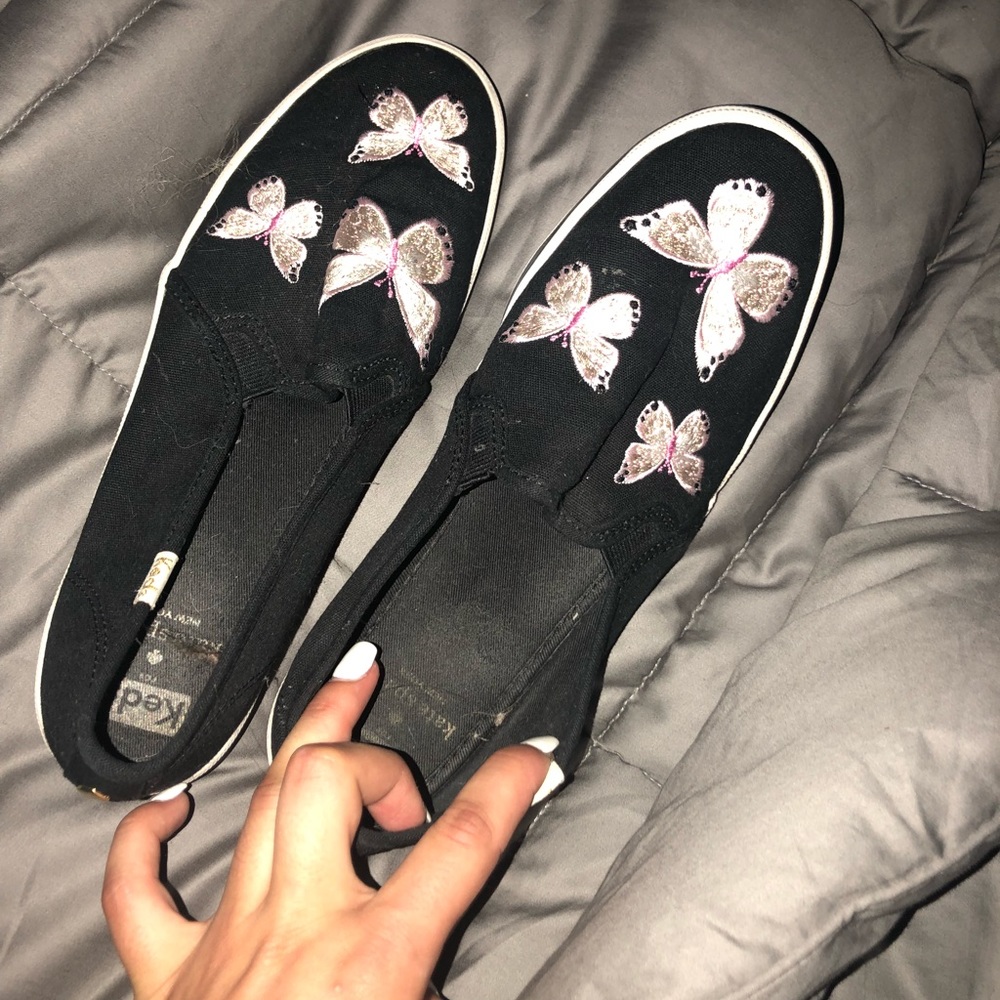 Kate spade butterfly keds